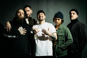 Diese Band zeigt die Band Callejon aus Düsseldorf 