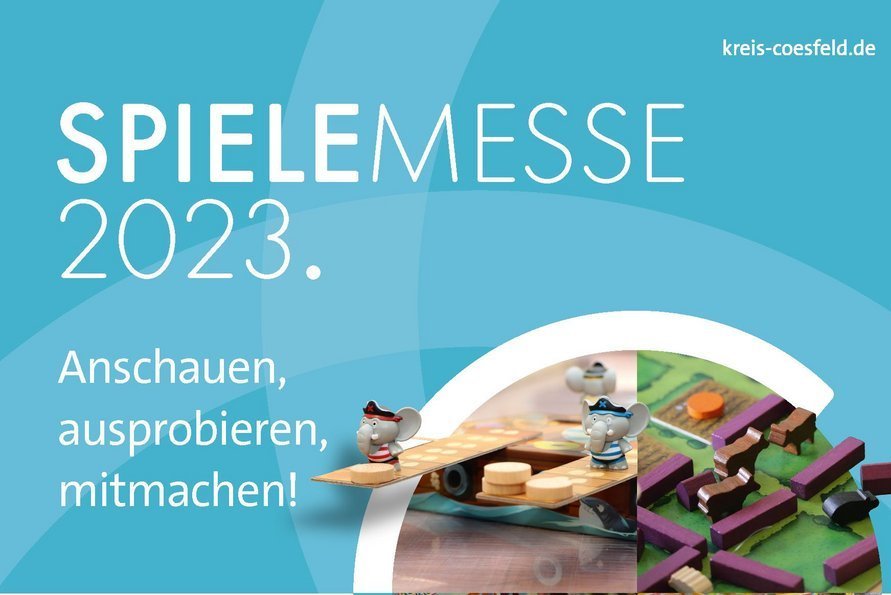 Plakat zur Spielemesse