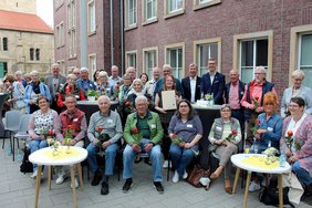 Das Foto zeigt das „Essen auf Rädern“-Team Dülmen des Caritasverbandes für den Kreis Coesfeld 