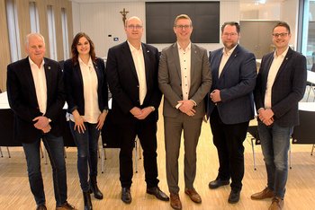 Verwaltungsvorstand Das Foto zeigt den Verwaltungsvorstand der Stadt Dülmen