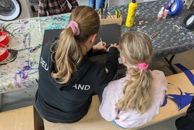 Im Kulturrucksack-Camp können Kinder von 10 bis 14 Jahren gemeinsam kreativ werden. Foto: Stadt Dülmen
