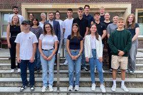 15 Nachwuchskräfte starten ihre Ausbildung bei der Stadt Dülmen.