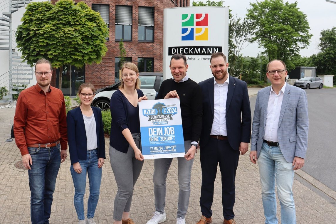 Das Organisationsteam freut sich auf die Berufsmesse am 17. Mai.