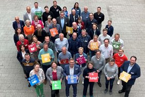 Steuerungsgruppe Nachhaltigkeit Dieses Fotos zeigt die Mitglieder der Steuerungsgruppe Nachhaltigkeit