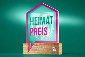 Dieses Grafik stellt eine Auszeichnung des Heimatpreises dar. 