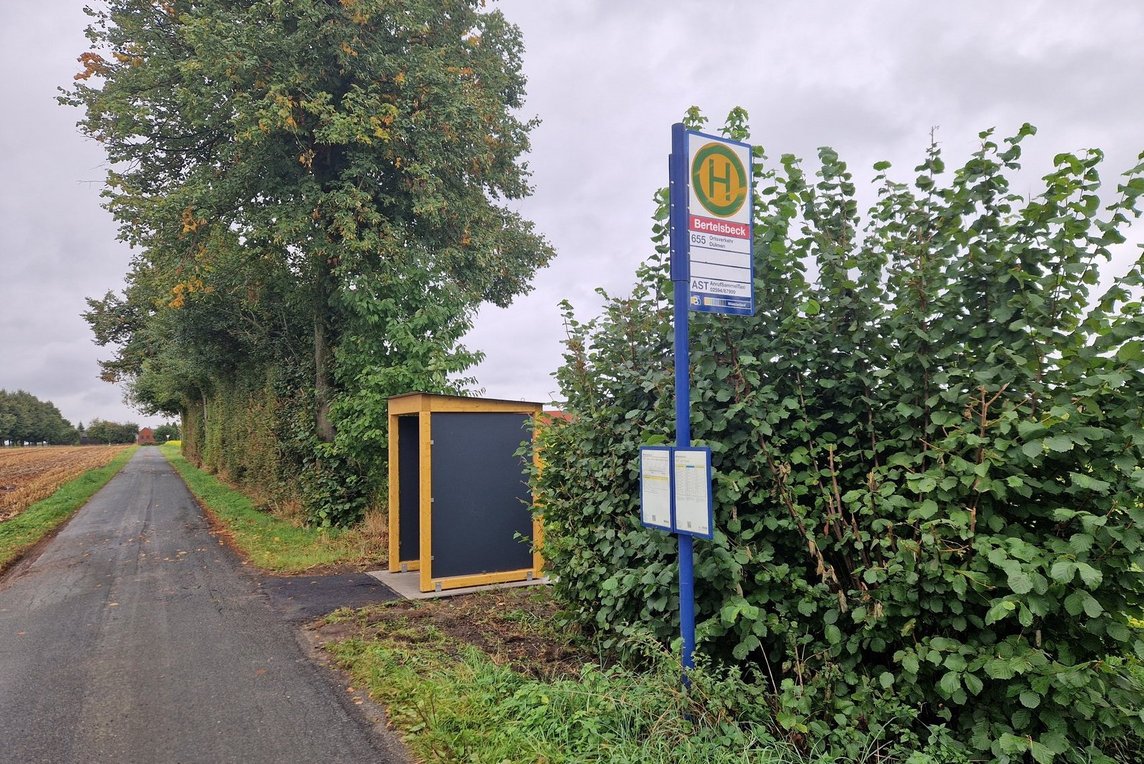 Die neuen Wartehäuschen sind flexibel einsetzbar.