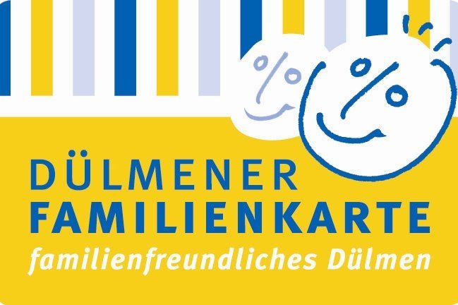 Die Grafik zeigt die Dülmener Familienkarte