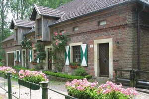 Dieses Foto zeigt die alte Wassermühle auf der Karthaus.