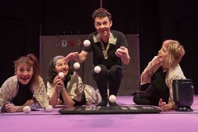 Aufführung der Compagnie Crelle Dieses Foto zeigt eine Aufführung der Compagnie Crelle