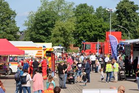 Dieses Foto zeigt eine Impression vom Tag der Sicherheit 2022. 