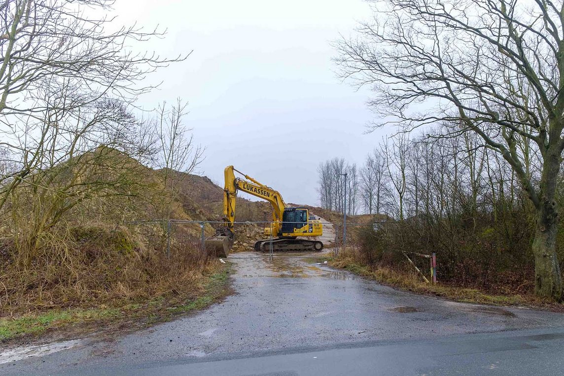 Dieses Foto zeigt die städtische Fläche am Gausepatt