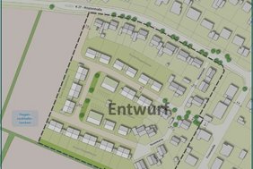 Das Bild zeigt einen Plan-Auszug.