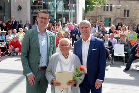 Carsten Hövekamp, Christel König und Norbert Hypki Dieses Foto zeigt Carsten Hövekamp, Christel König und Norbert Hypki