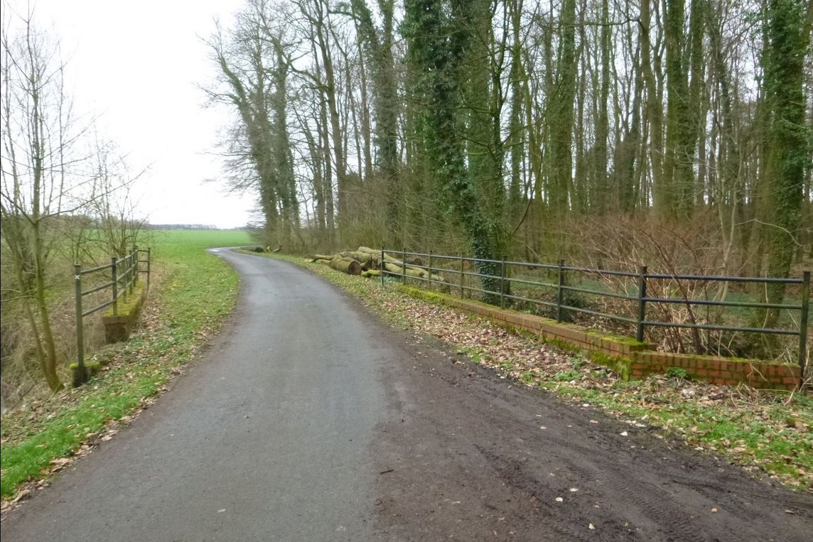 Die bestehende Nienkampbrücke auf der Karthaus ist in einem schlechten Zustand und wird ab der kommenden Woche erneuert. 